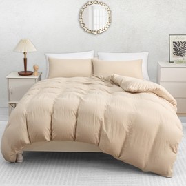 Pamposh Single Duvet Cover Set - Pre-Washed Microfibre Bedding Set for Added Softness & Comfort - Lightweight Premium Quilt Cover Set for All Seasons With Zipper Closure