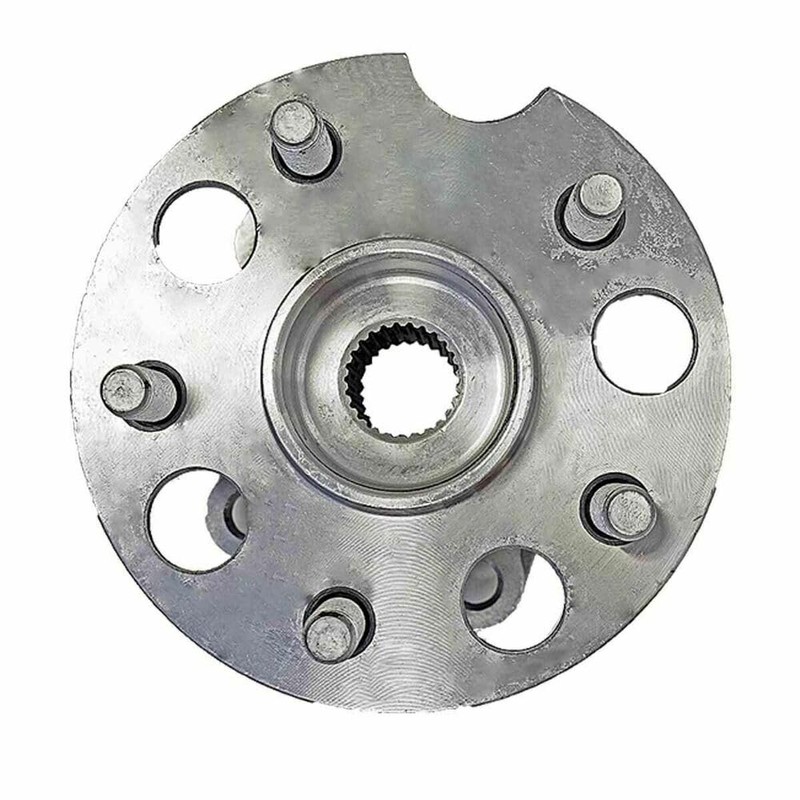 1pc Wheel Hub Assembly Left Driver Rear Side Polished 5