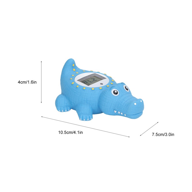 Baby Bath Thermometer Fun Cartoon Animal Waterproof High Accuracy 10℃‑50°C