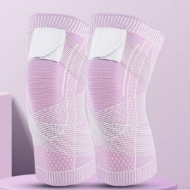 Unisex 2-Pack Knee Support for Running, Hiking, and Fitness Knee Sleeve Sky M