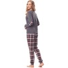 Merry Style MS10-168 Women’s Pyjamas - Dark melange Burgundy, size: