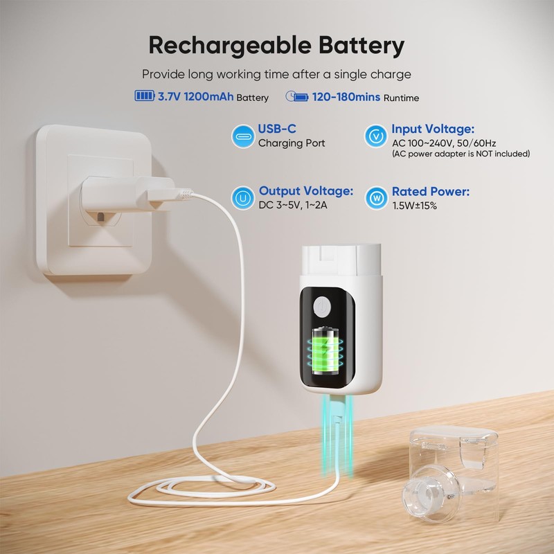 Nebuliser Machine for Adults & Kids,Efficient & Quiet Portable Nebuliser
