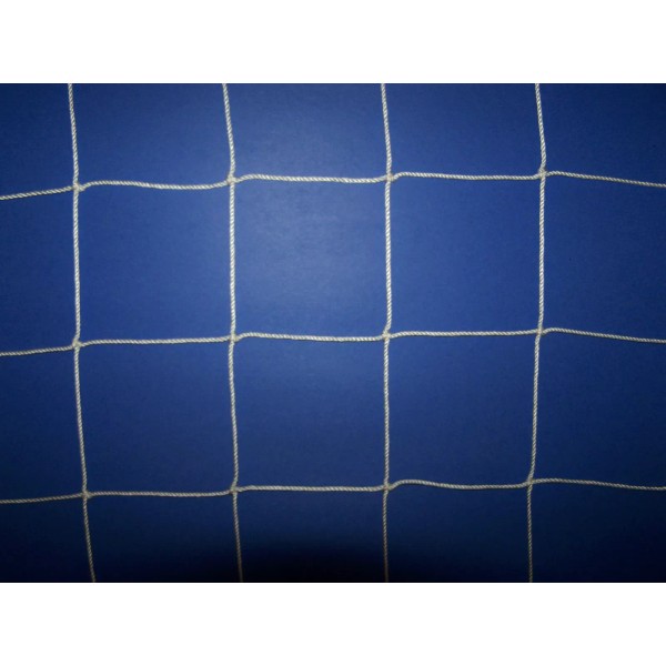 Goodwin Netting 14' x 10' WHITE SQUARE MESH NYLON SOCCER