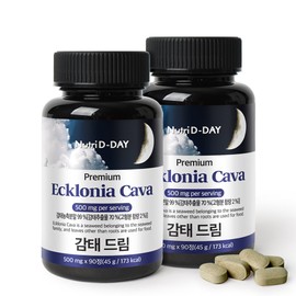 Nutri D Day Premium Gamtae Dream Tablets 90 tablets, 2 bottles / 뉴트리디데이 프리미엄 감태드림 타블렛 90정 2병