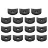 QUARKZMAN Pack of 50 Plastic Round Washers 6mm x 19mm