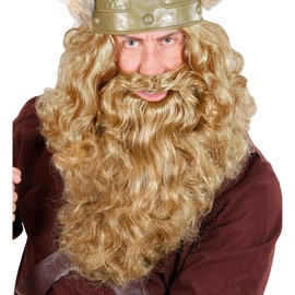 Maxi Beards - Blonde Fake False Beards for fancy Dress Costumes Outfits Accessories Accessory