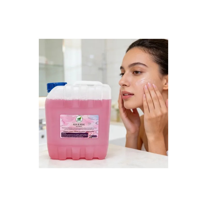 Galón De Agua De Rosas Bella Nature 100% 4l Tónico