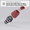 K&N RG-1003RD-L Universal Chrome Filter for Cars and Motorcycles Red