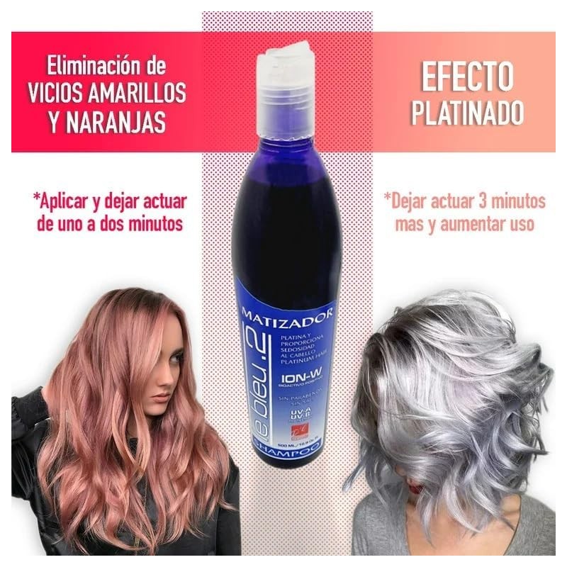 GAERO GLOBAL SOLUTION Shampoo Matizador Morado Le Bleu D Cond