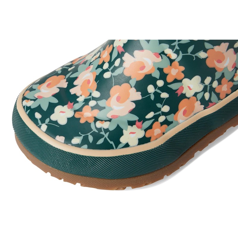 Bogs Kids Rainboot Rain Boot, Emerald Multi, 6 US Unisex