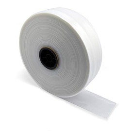 5" x 3 mil Clear Eco-Manufactured Plastic Tubing (Roll of 2,000')