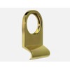 Door Rim Cylinder Pull to Fit Yale Lock Brass Satin Handle Ring Surround Lock Key (Brass)