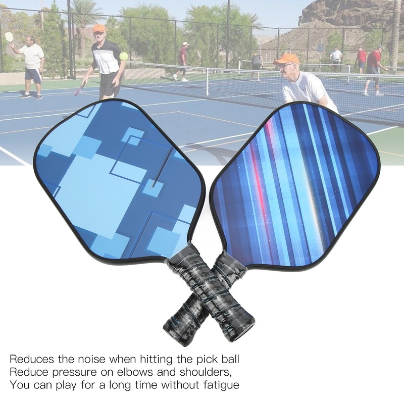Pickleball Paddle Glass Fiber Improve Bounce Relieve Elbows Pressure Absorbing