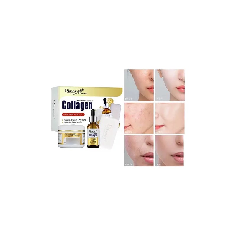 Crema Colágeno Puro, Reafirma, Elasticidad, Líneas Expresión
