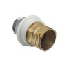 2PCS Snap Coupling Adapter Faucet Adapter fit Male 15/16-27 or