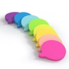 8 Pads-75 x 75 mm Bubble Speech Shaped Cute Sticky