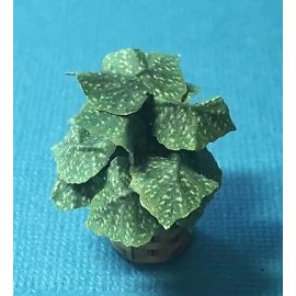 SMA 1:12 Dollhouse Miniature Green Pothos House Plant Kit / Miniature Garden DI P101