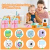 HuiJuKeJi 12 Rolls Mini Printer Sticker Paper,Thermal Self-adhesive paper 57