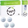 Casco WEATHER FREE Golf Ball, Weather-free, White, Dozen