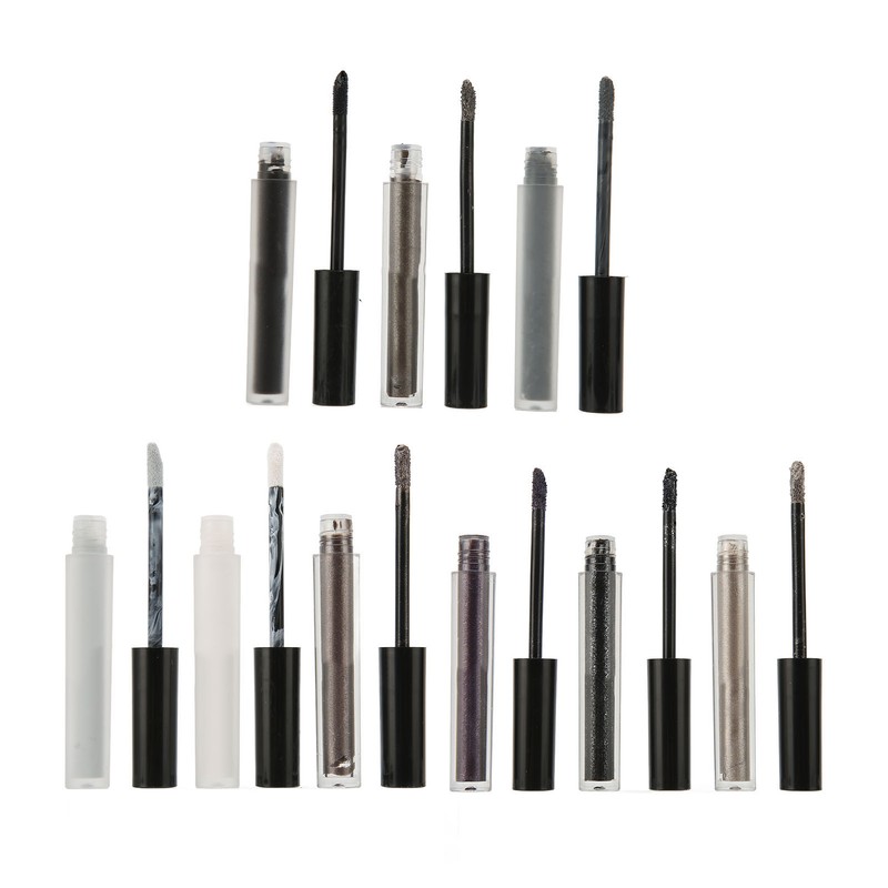 9Pcs Household Liquid Eye Shadow Set Makeup Shine Finish Matte