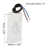 PATIKIL CBB60 50uf Running Capacitor,1Pcs AC 450V 2 Wires 50/60Hz