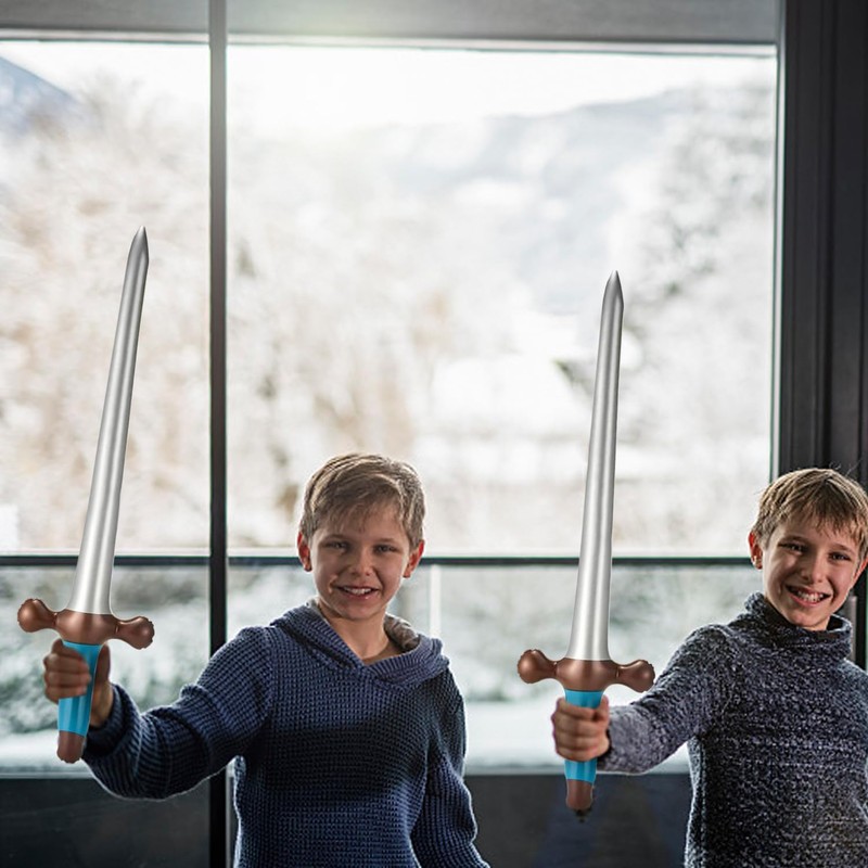 RELKLYU 10 Pieces Inflatable Sword Toy, Children's Toy, Creative Toy,