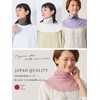 CHARM Turtleneck Neck Warmer, Made in Japan, 100% Organic Cotton,