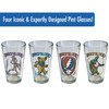 ICUP Grateful Dead Retro Pint Glass Set 4 Pack (terrapin,
