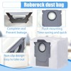 12 Pack Dust bags for Roborock Q5+, Q5,Q7,Q7 Max, Q7+,Q7