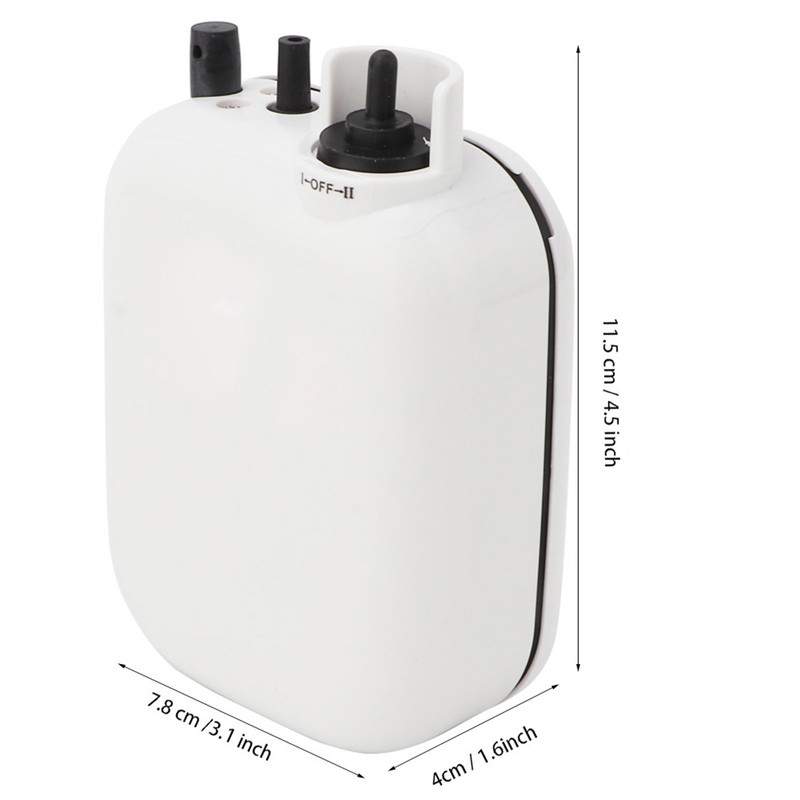Portable Mini Outdoor Ultra Silent Fishing Air Pump Waterproof Fishers