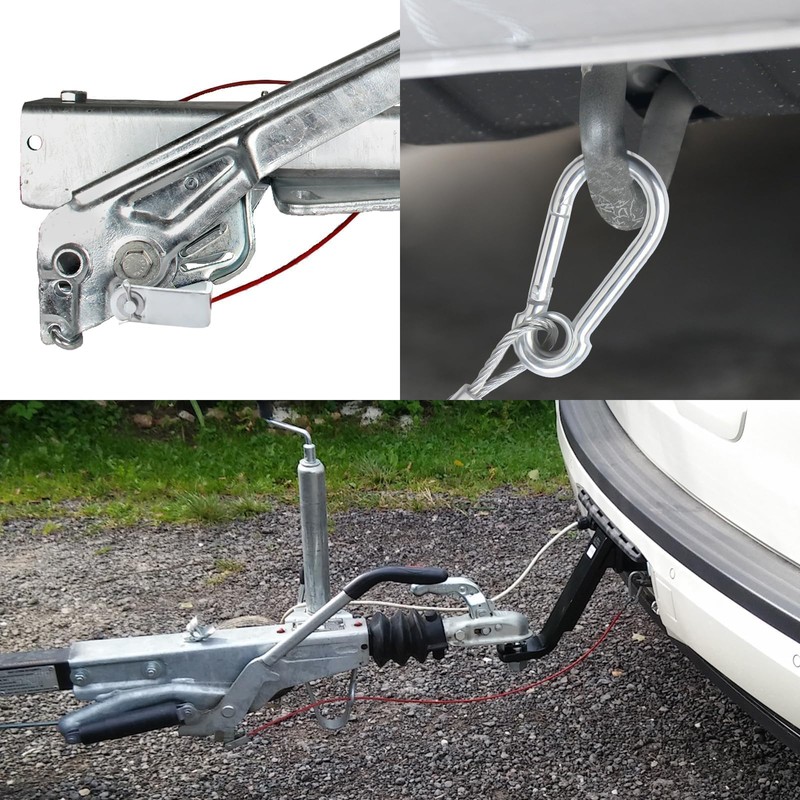 SWTYExt 2 pieces breakaway rope trailer, 1 m catch rope