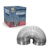 Funtime Gifts 10650 Springy Thing-Metal helical Silver Spring Slinky, One