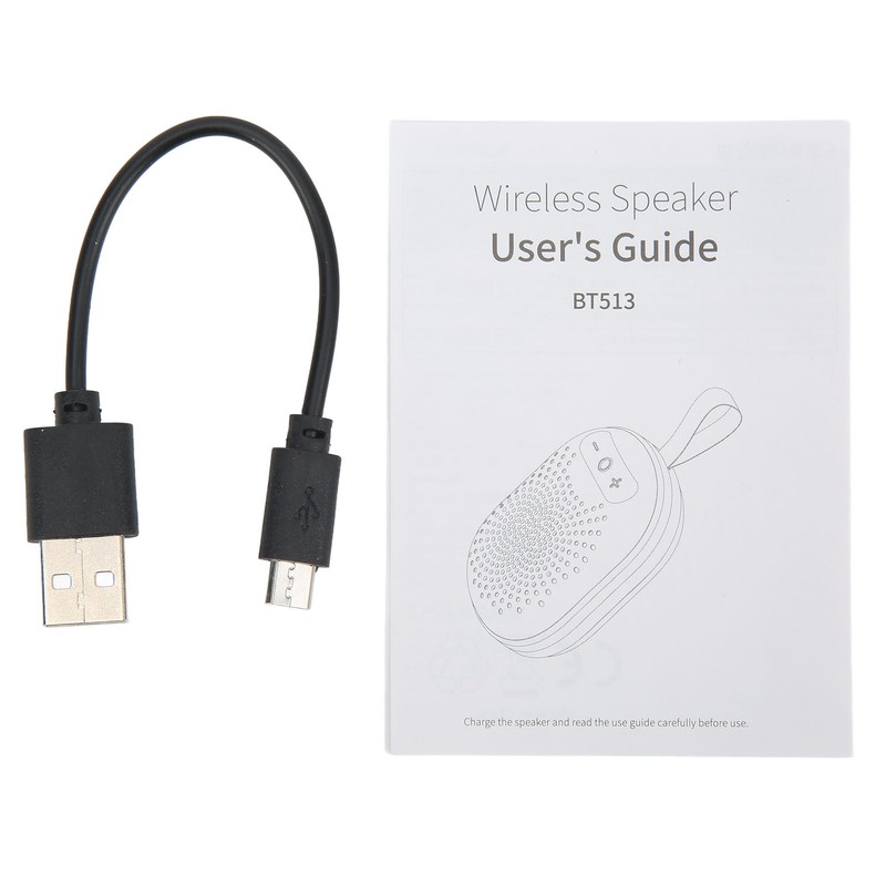 Portable Wireless Speaker with Lanyard IPX4 Waterproof RGB Light 2