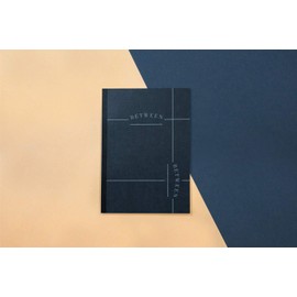 Showa U9119C044 BETWEEN A5 Sketch Notebook, Solid Color, Black, 40 Sheets