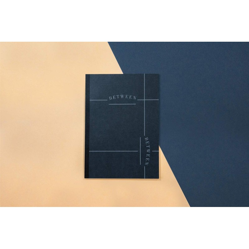 Showa U9119C044 BETWEEN A5 Sketch Notebook, Solid Color, Black, 40