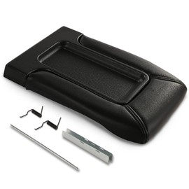 PIT66 Center Console Armrest Kit Black Compatible with 1999-2007 Silverado Avalanche Suburban Tahoe Sierra Yukon CCLK-CHGM-001-LGY,19127364,19127365,19127366