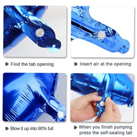 40 Inch Navy blue Number 100 Digital Balloon,Jumbo Mylar Foil Helium Balloon for 100 Balloons for Birthday Party,Wedding Anniversary Party Decorations