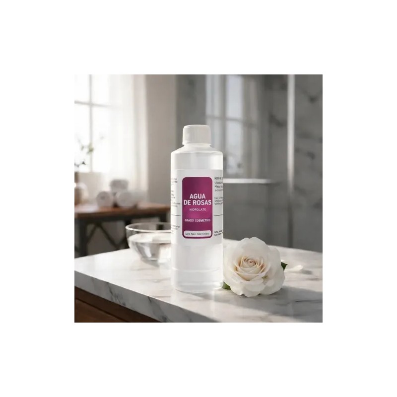 Agua De Rosas Grado Cosmetico Tonico Facial 500ml