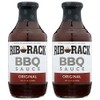Rib Rack BBQ Sauce, Original - 2 Count (Packaging May