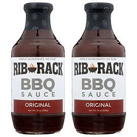 Rib Rack BBQ Sauce, Original - 2 Count (Packaging May Vary)