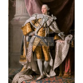 KING GEORGE III IN CORONATION ROBES UNITED KINGDOM ENGLAND 8X10 PHOTO