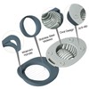 2-Pack Stainless Steel Wire Egg Slicer – Versatile Egg Cutter