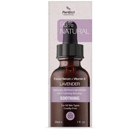Purifect Soothing Lavender Facial Serum, Naturally Relaxes Skin for Radiant and Glowing Skin 30 ml