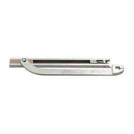 C.R. LAURENCE 201312LC628 CRL Jackson Aluminum Shallow Depth Mortise Type Offset Arm Assembly