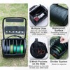 Goture 6 Outlet Holes Fishing Line Storage Bag, Removable Divider