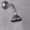 Daloual - Deluxe Shower Head with Anti-Limescale Nozzles Chrome-Plated Brass