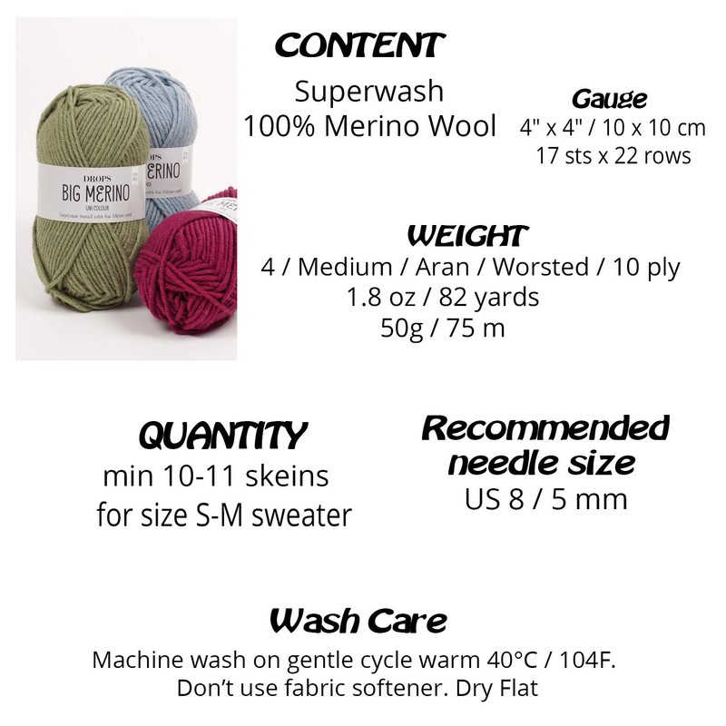 DROPS Big Merino 03 MIX Anthracite