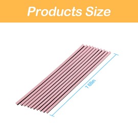 Osilly 20 Pcs Car Air Conditioner Outlet Decoration Strip, Decorative Trim for Auto Air Vent Outlet, Waterproof Automotive Interior Decors for Men Women, Universal for Most Vehicles (Pink)