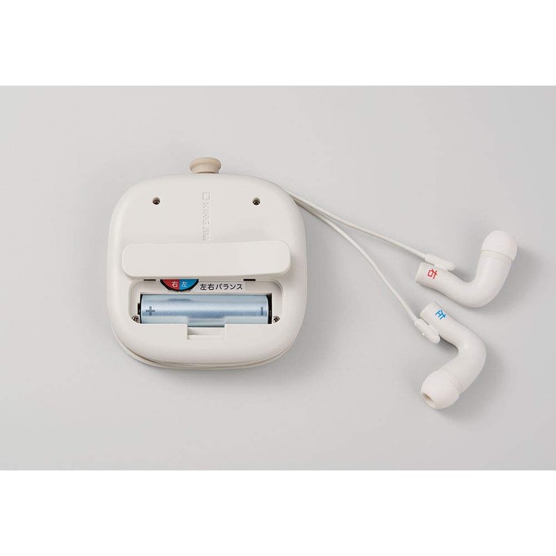 KING JIM AM10 Sound Collector, Earphones, Black