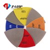 Z-LEAP Triangle Diamond Sandpaper Sheet Discs Sanding Pads for for